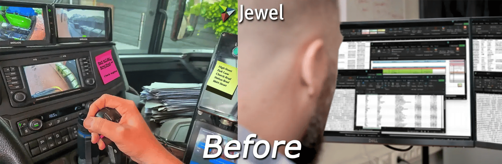 Before Waste Collection Jewel