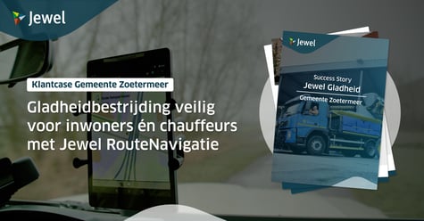 Gladheidbestrijding Zoetermeer veilig met Jewel RouteNavigatie