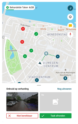 Jewel taken app overzicht
