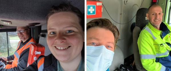 Meerijden met chauffeurs