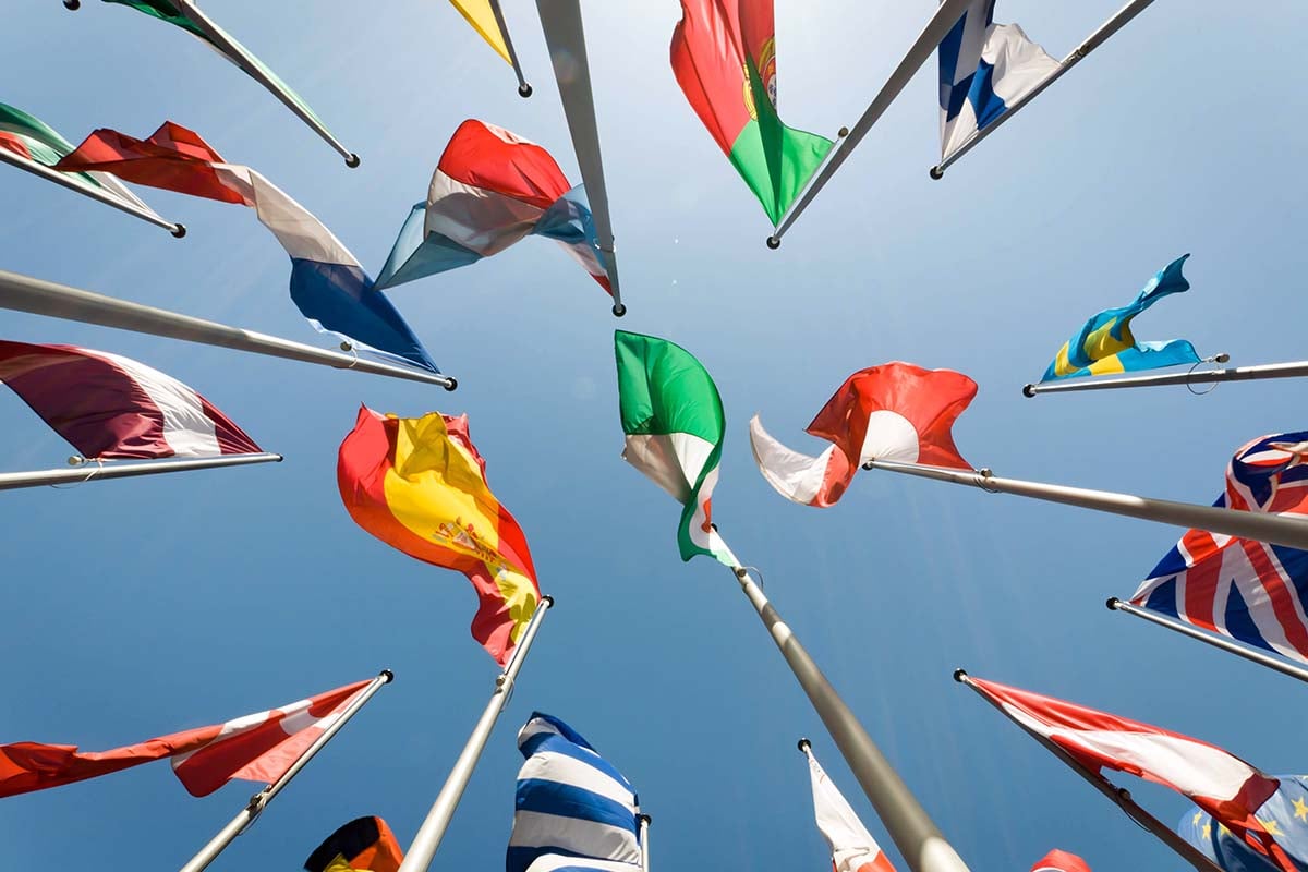 International flags