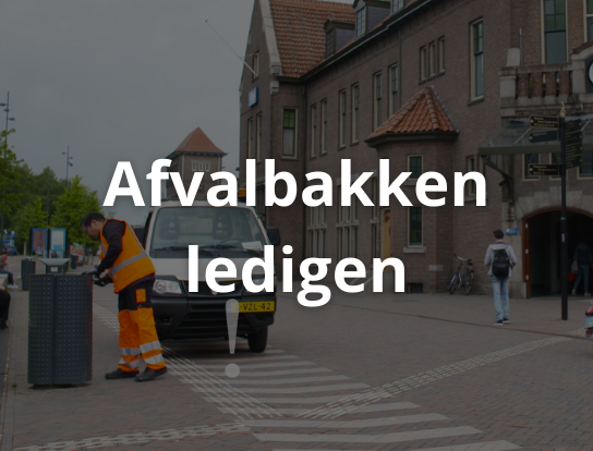 Afvalbakken ledigen