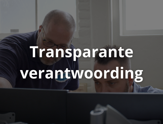 Transparante verantwoording