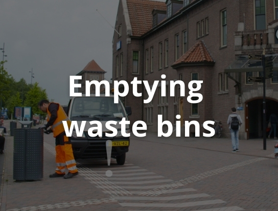 Emptying waste bins