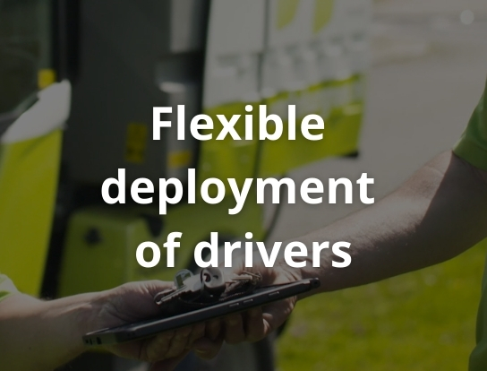 Flexible deployment of drivers