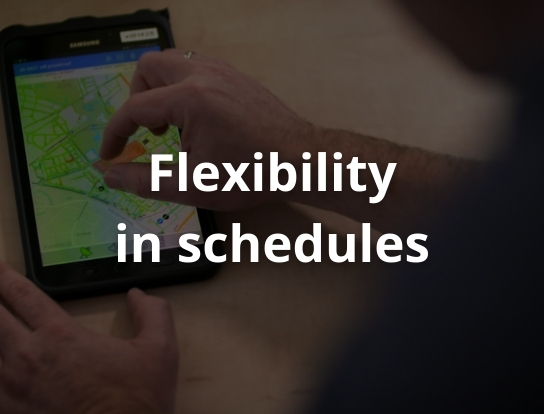 Flexibility in schedules