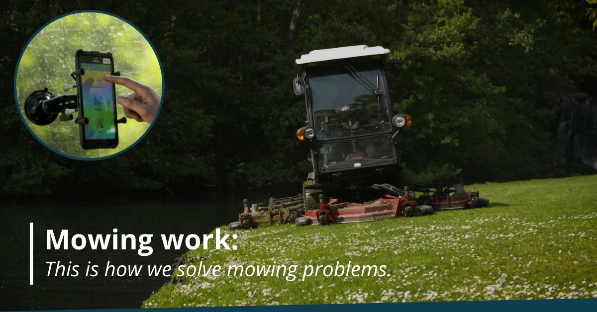 Mowing work: we understand that you can run into problems. This is how we solve them.
