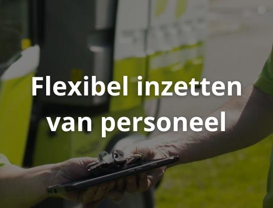 Flexibel inzetten van personeel