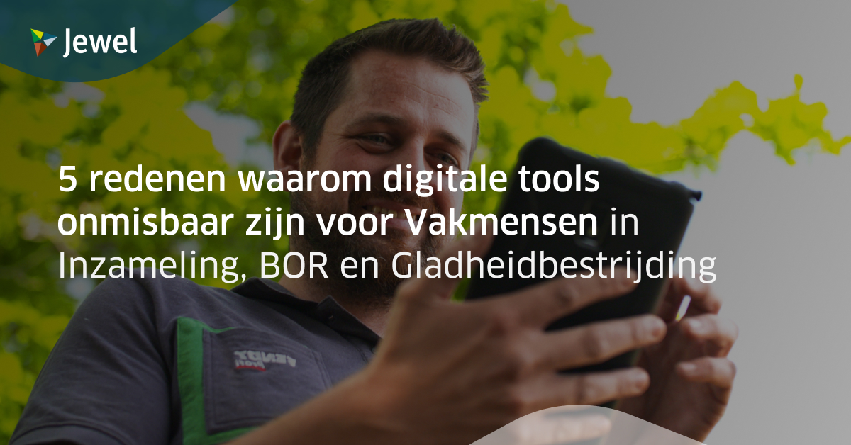 5 redenen waarom digitale tools onmisbaar zijn voor Vakmensen in Inzameling, BOR en Gladheidbestrijding