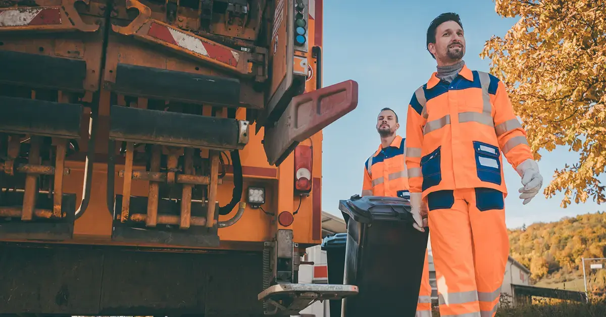 Waste Collecters in action