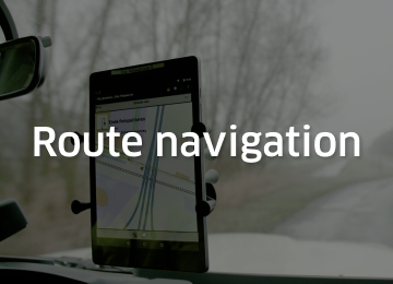 Winter Management - Route navigation